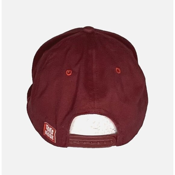 TOES on the NOSE Cap Hat Red Cord Logo So California Surf Surfer Beach sz OSFA - Picture 6 of 8